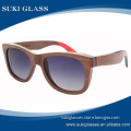 Unisex colorful polarized wooden glasses sun glasses